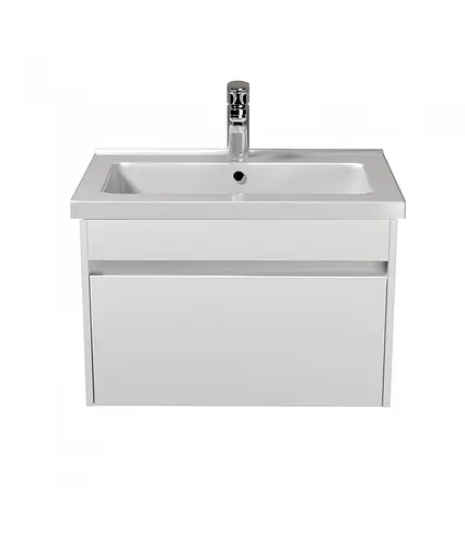 Тумба Мойдодир Prime 60-А з умивальником Rodeo 60 підвісна Білий - фото 5