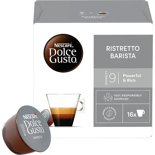 Уцінка. Кава в капсулах NESCAFE Dolce Gusto Ristretto Barista 104 г  - фото 1