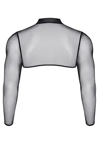 Топ із довгими рукавами Regnes Fetish Planet L (чорний) - фото 8