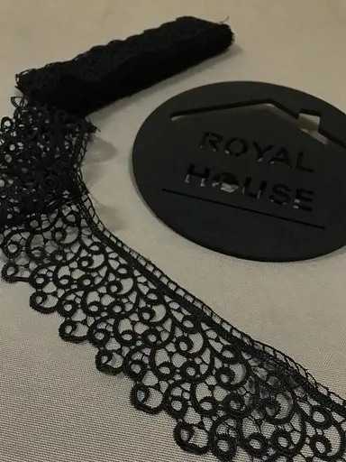 Мереживо Мізки чорне - фото 2