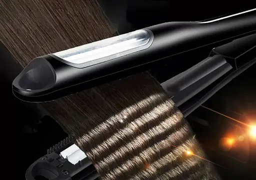 Плойка автоматичне гофре Automatic corn splint MX-486 обертовий ролик гофре терморегулятор кераміка - фото 7