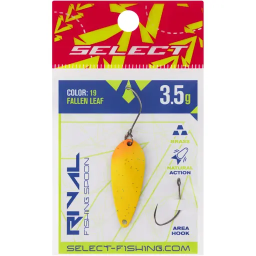 Блешня Select Rival 3.5g 34mm #19 Fallen Leaf - фото 2