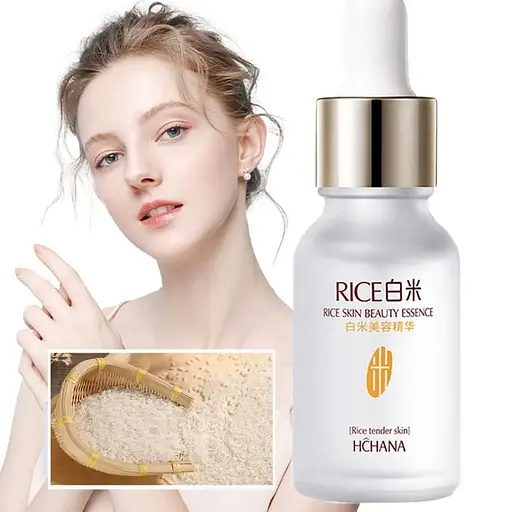 Освітлююча сироватка для обличчя Hchana Rice Beauty Skin Essence з екстрактом білого рису 15 мл - фото 2