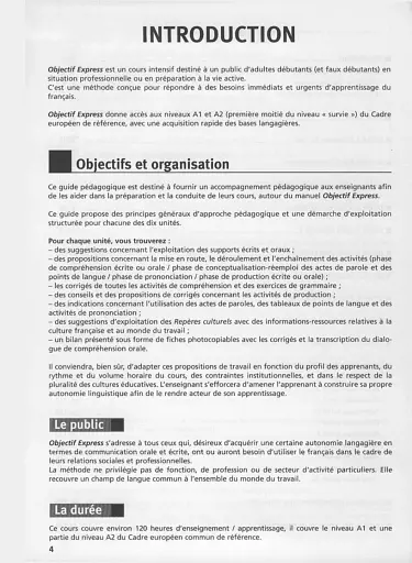 Objectif Express Niveau 1. Guide pedagogique - фото 3