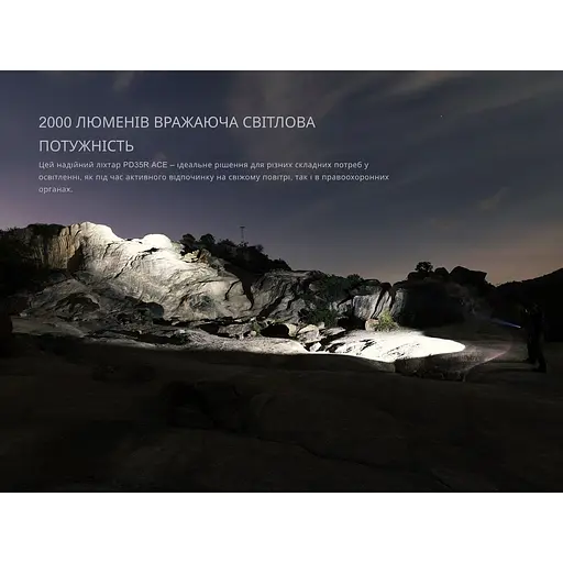 Ліхтар тактичний ручний Fenix PD35R ACE 2000 лм - фото 10