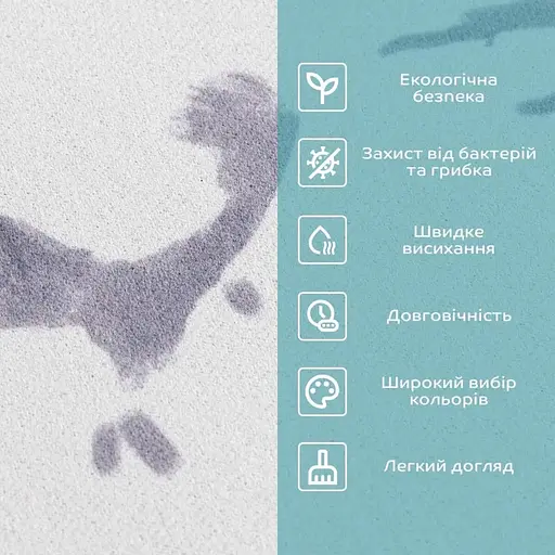 Коврик влагопоглощающий Wall Sticker 50х80х3 мм SW-00001890 - фото 4