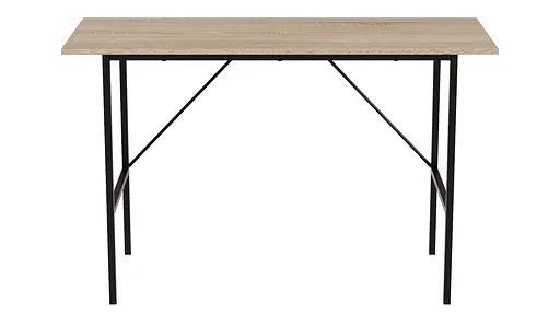 Стіл письмовий Line Тайм Ferrum-decor 750x1200x500 Чорний метал ДСП Дуб Сонома 16 мм (FRD-104881) - фото 5