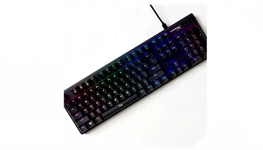 Клавіатура HyperX Alloy Origins Red RGB PBT ENG/RU Black (639N3AA) - фото 8