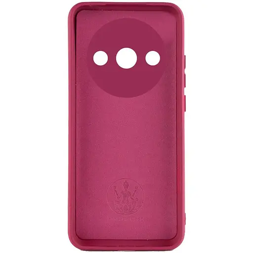 Чохол Getman TPU Liquid Silk Full Camera для Xiaomi Redmi A3 Бордовий/Marsala - фото 2