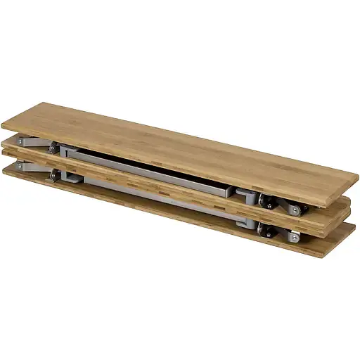 Стол Bo-Camp Morris 65x50 см коричневый (1404645) - фото 6