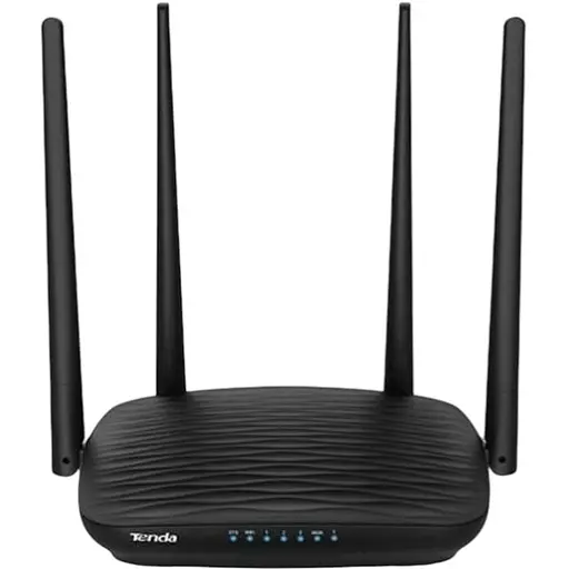 Бездротовий маршрутизатор (роутер) TENDA AC5 802.11ac AC1200 3xFE LAN, 1xFE WAN, 4x6dBi Ant, Smart (UA UCRF) Black