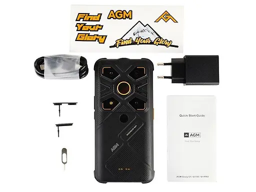 Захищений смартфон AGM Glory G1S 8/128GB Тепловізор 5G Orange - фото 9