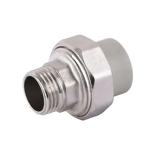 Муфта разборная с наружной резьбой Kalde PPR ф20х3/4 000016903 - фото 1