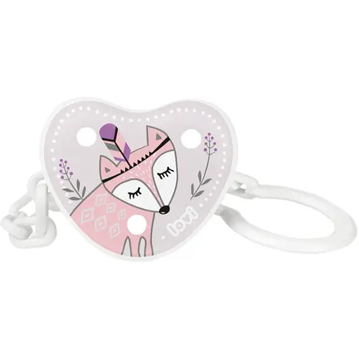 Держатель для пустышки Lovi Indian Summer Girl серый (10/883)