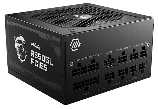 Блок питания MSI MAG A850GL PCIE5 850W 80+ Gold (MAG A850GL PCIE5)
