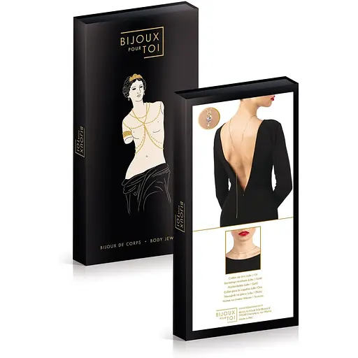 Колье на спину Bijoux Pour Toi - Julie Gold - фото 2