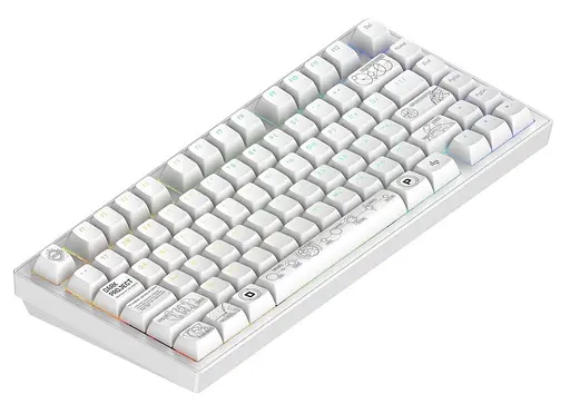 Клавіатура Dark Project ALU81 Terra Nova ENG/UA (DPKB_NOVA_81_ANSI_WHITE_UA) - фото 2