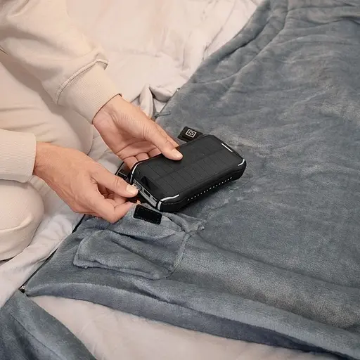 Спальний мішок з підігрівом Naturehike BE400 CNK2300SD021 Правий (220х80см) Бежевий - фото 3