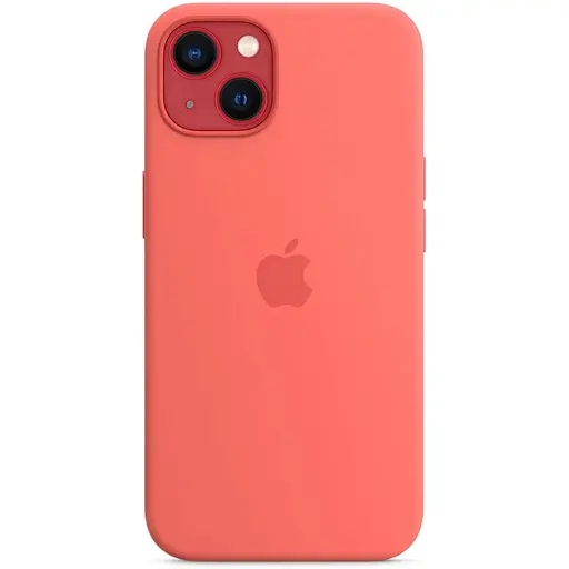 Оригинальный силиконовый чехол Apple Silicone Case MagSafe для iPhone 13 Pink Pomelo (MM253ZE/A) - фото 5