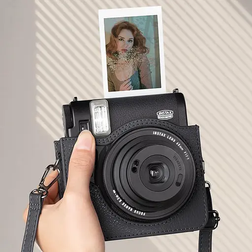 Подарочный набор Камера Fujifilm Instax Mini 99, Фотобумага 20шт, Чехол, Фотоальбом на 108 фото Черный - фото 5