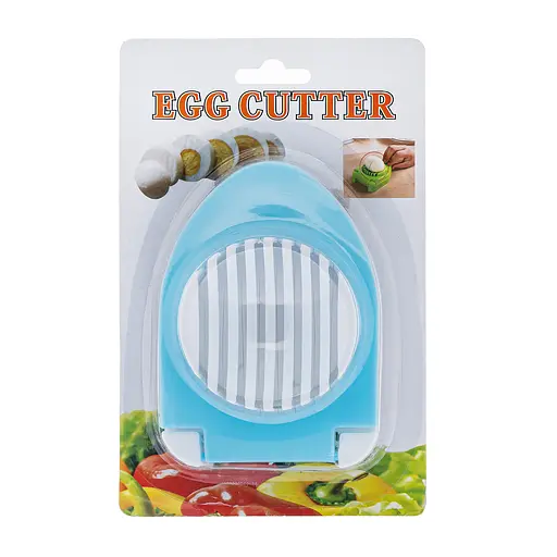 Яйцерізка овочерізка для нарізування слайсами, соломкою й кубиками яєць овочів грибів MagicKitchen, Kitchen Master Салатовий 85070 - фото 8