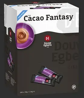 Напиток быстрого приготовления Douwe Egberts Сocoa Fantasy из какао 2 кг (100 шт. х 20 г) - фото 2