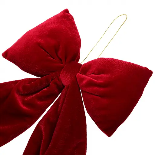 Украшение декоративное Yes! Fun Бант 32x25 см бордо (975084) - фото 3