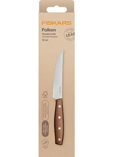 Нож для томатов Fiskars Folken FSC 12 см (1075692) - фото 4