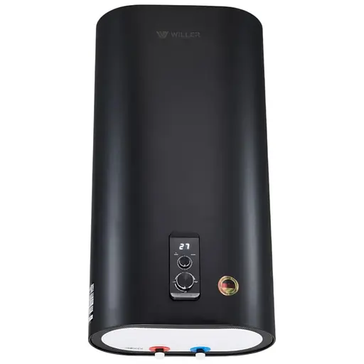 Водонагреватель Willer Grand Digital 2 кВт, сухой ТЭН, 50 л, прямоугольный, вертикальный, черный (EV50DRI) - фото 1