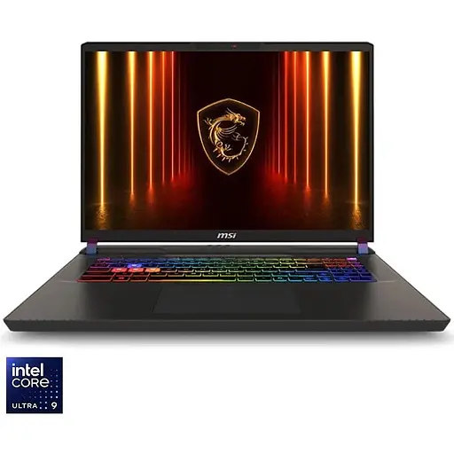 Ноутбук Ігровий MSI Vector 17 HX AI A2XWIG з процесором Intel Core Ultra 9 275HX pana la 5.4GHz, 17'', IPS, QHD+, 240Hz, 32GB DDR5 RAM, 2TB SSD, NVIDIA GeForce RTX 5080