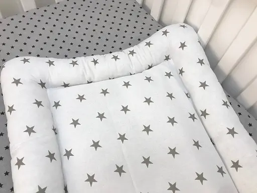 Матрац Moontime на пеленальний стіл "Сірі зірочки" - фото 3