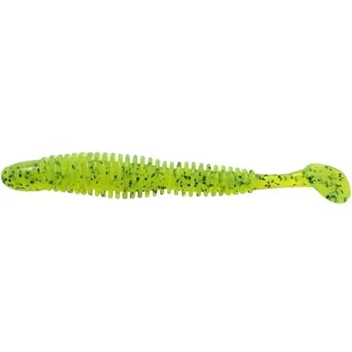 Силікон Reins Bubbring Shad 4 8 шт/уп. Салатовий/чорний (1013-1552.03.79)