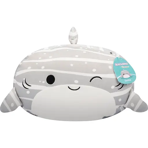 Мягкая игрушка Squishmallows Китовая акула Сачи 30 см (SQCR06550) - фото 7