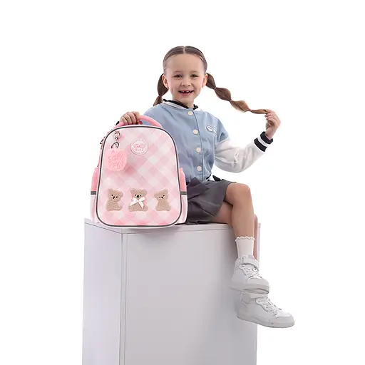 Рюкзак GoPack Education 165S Teddy Bears Рожевий (GO26-165S-1) - фото 17