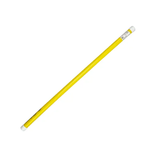 Палиця гімнастична тренувальна S0025 довжина 80 см, d 20 мм Жовта