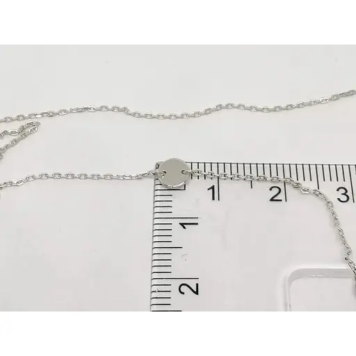 Срібне кольє Qvaliz Хрестики. 908-01208 38 - фото 5