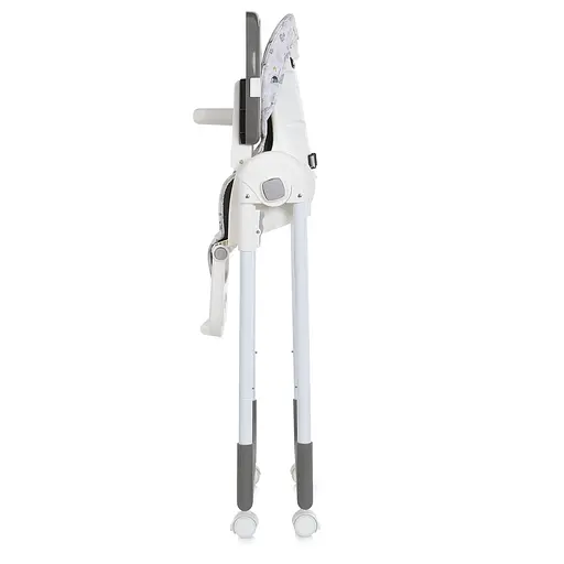 Стульчик для кормления Bambi M 5673-11 с принтом, экокожа, Gray - фото 6