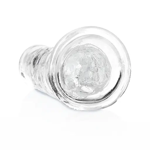Фалоімітатор RealRock Crystal Clear Realistic Dildo 7'' 20 см прозорий - фото 6