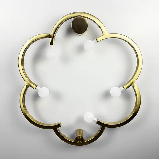 Дизайнерский латунный светильник в американском стиле FAIRY Line.F SC 9/5 AB - фото 6