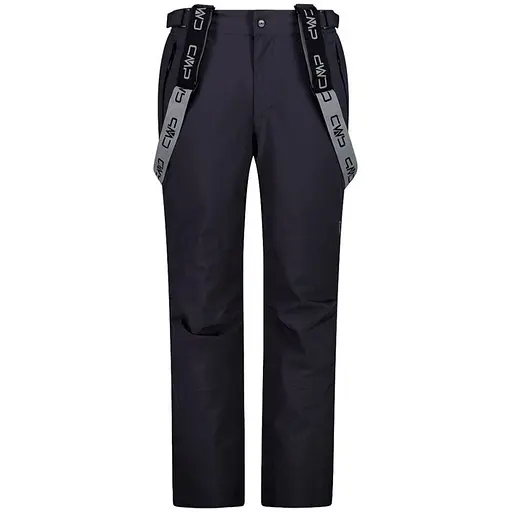 Штани CMP Men`s Ski Salopettes with Removable Straps Antracite XXL (1097-3W17397N-U423 54)
