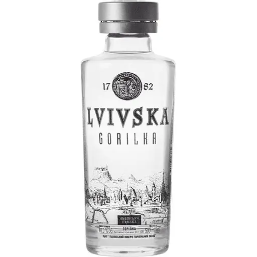 Горілка Lvivska gorilka Львівська горілка 40% 0.5 л 