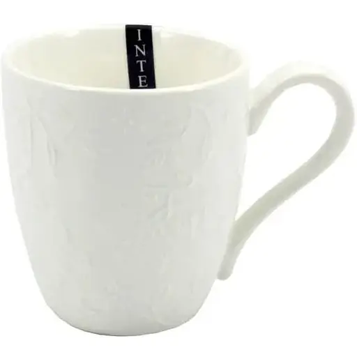 Кружка фарфоровая Interos Зара 450 мл белая (5585151)