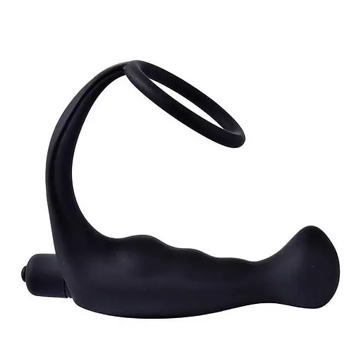 Анальний вібромасажер простати Roger-4 Чорний K000575