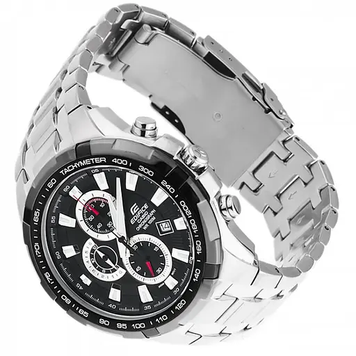 Годинники чоловічі оригінальні японські Casio Edifice EF-539D-1AVEF кварцові зі сталевим браслетом (модуль - фото 4