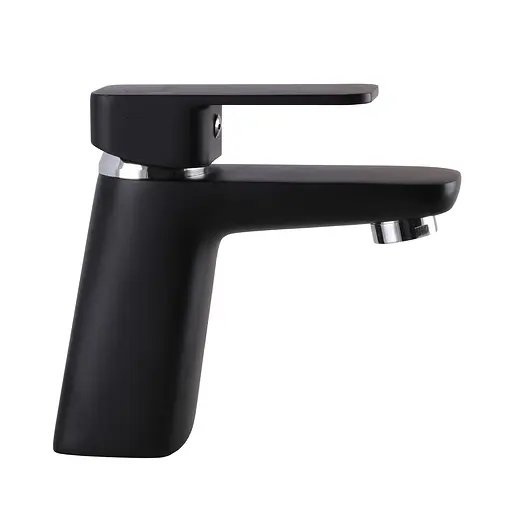 Смеситель для умывальника Globus Lux Milano GLM-101-BB Черный матовый - фото 2