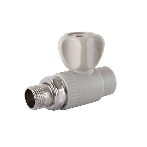 Кран радіаторний прямий Kalde PPR ф20 x 1/2 000016925 - фото 1