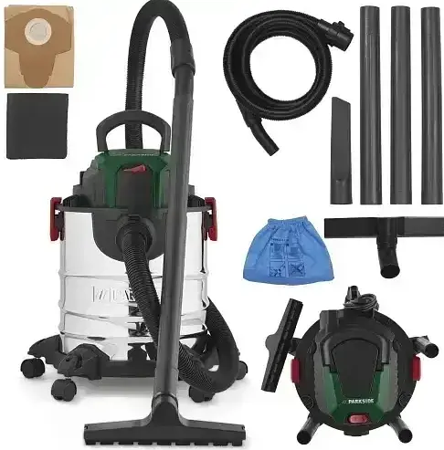 Профессиональный пылесос Parkside PWD 20 C3 - фото 2