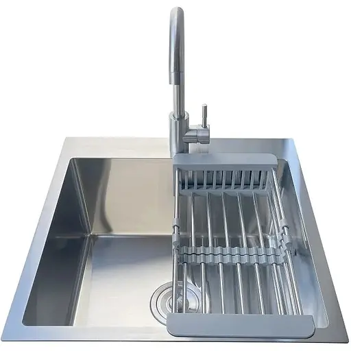 Комплект мийка + змішувач Romzha Arta U-450 (A) - фото 2