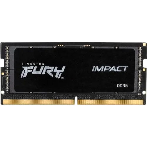 Оперативна пам'ять Kingston Fury 32GB SODIMM DDR5 4800MHz Impact Black (KF548S38IB-32)