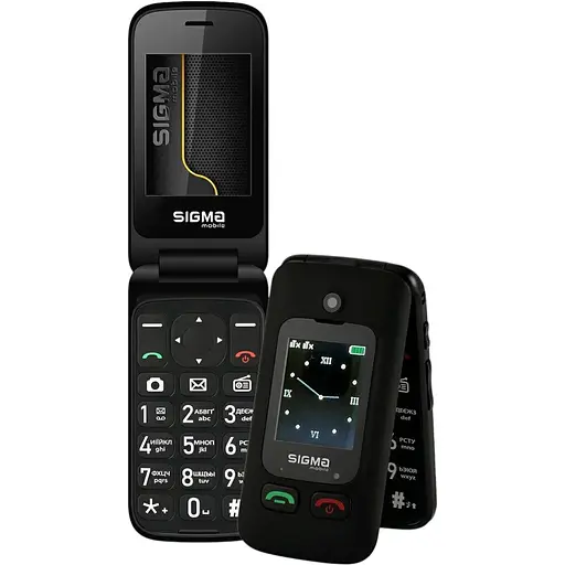 Мобильный телефон Sigma mobile Comfort 50 Shell Duo Type-C Black (UA UCRF)